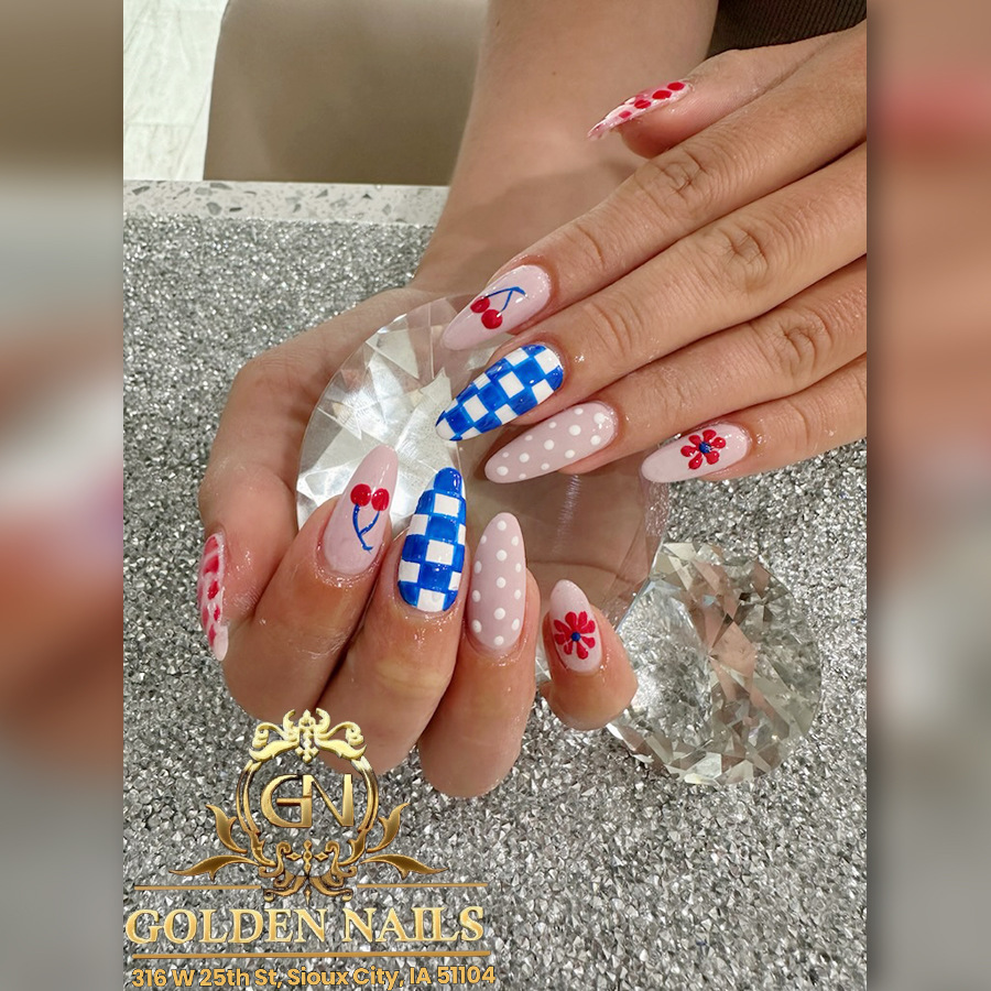 Golden Nails